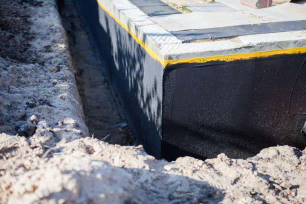 Residential Vapor Barrier Installation installation at a Schererville, IN home by SJ Waterproofing Pros